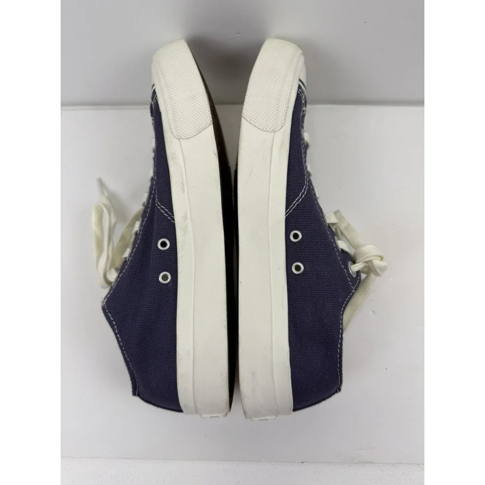 NWOB KEDS PRO KEDS MENS‎ 7 BLUE RED STRIPE CANVAS LOW TOP LACE UP SNEAKERS SHOES